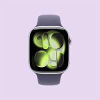 color Silver Aluminium - Purple Fog Sport Band