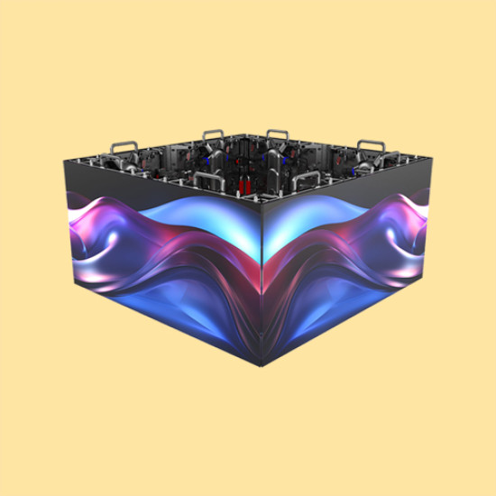 شاشات عرض LED الداخلية بزاوية 90°